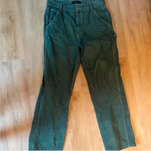 Green cargo pants